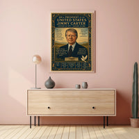 Jimmy Carter 39th President Poster PosterGoat