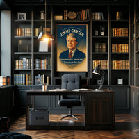 Jimmy Carter 39th President Poster PosterGoat