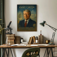 Jimmy Carter 39th President Poster PosterGoat
