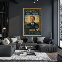 Jimmy Carter 39th President Poster PosterGoat