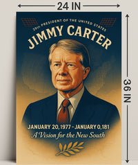 Jimmy Carter 39th President Poster PosterGoat