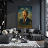 Jimmy Carter 39th President Poster PosterGoat