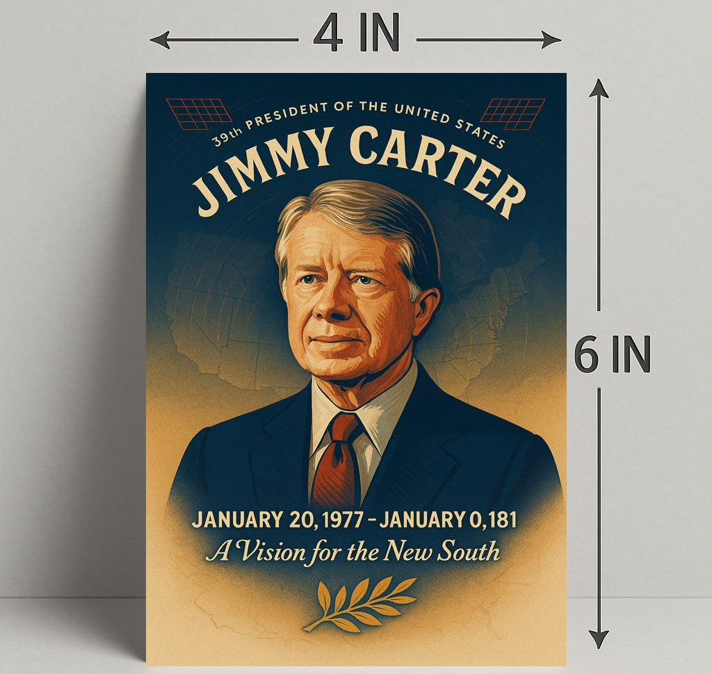 Jimmy Carter 39th President Poster PosterGoat