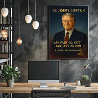 Jimmy Carter 39th President Poster PosterGoat