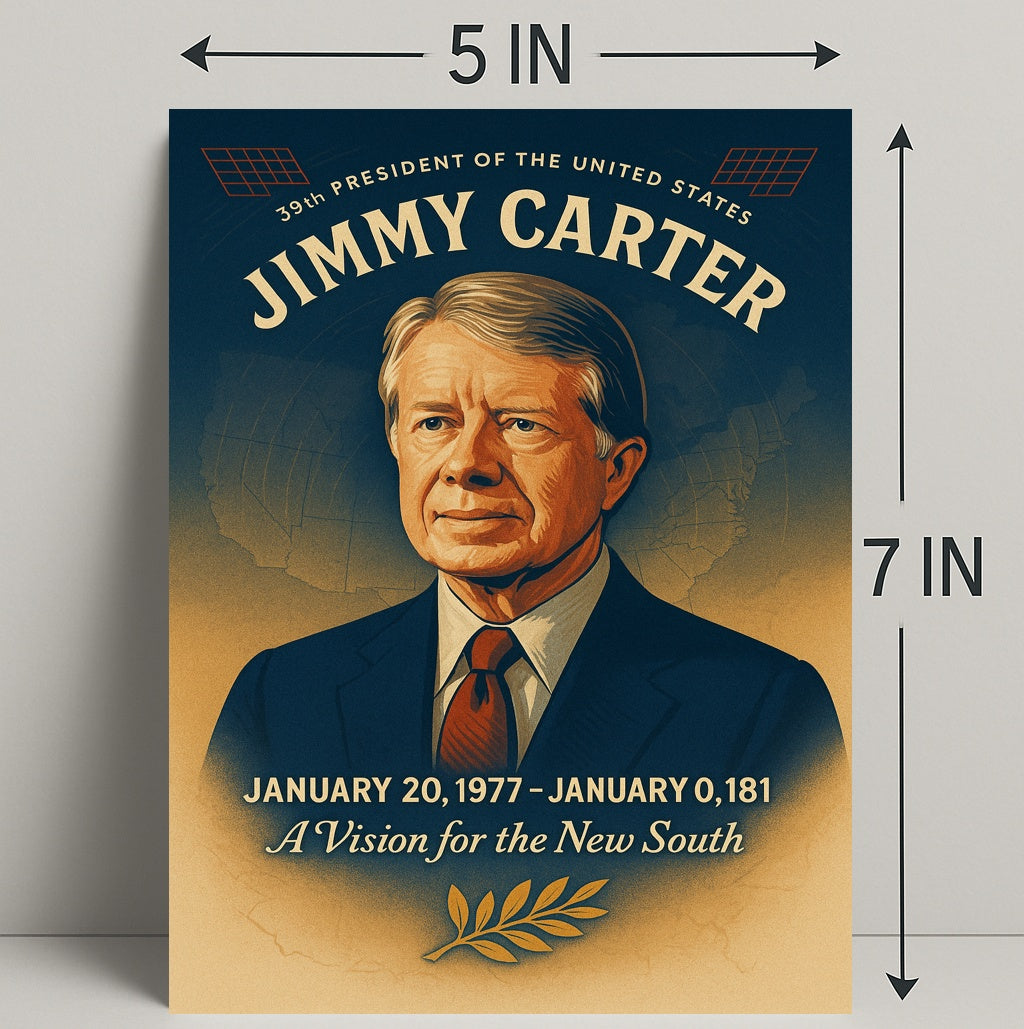 Jimmy Carter 39th President Poster PosterGoat