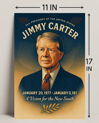 Jimmy Carter 39th President Poster PosterGoat