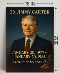 Jimmy Carter 39th President Poster PosterGoat