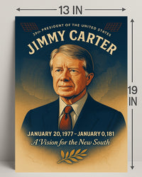 Jimmy Carter 39th President Poster PosterGoat