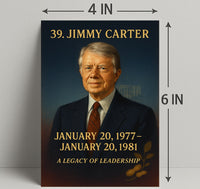 Jimmy Carter 39th President Poster PosterGoat