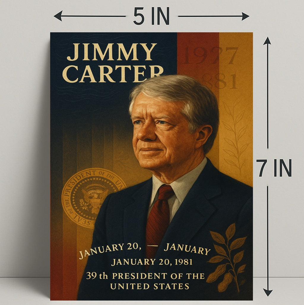 Jimmy Carter 39th President Poster PosterGoat