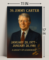 Jimmy Carter 39th President Poster PosterGoat