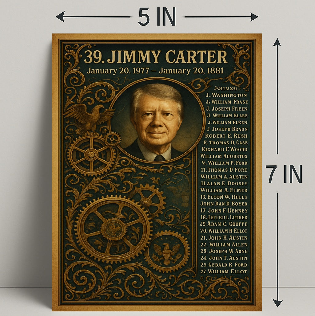 Jimmy Carter 39th President Poster PosterGoat