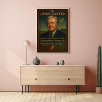 Jimmy Carter 39th President Poster PosterGoat