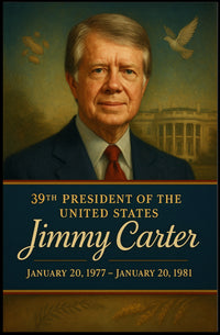 Jimmy Carter 39th President Poster PosterGoat