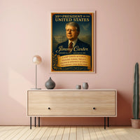 Jimmy Carter 39th President Poster PosterGoat