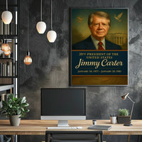 Jimmy Carter 39th President Poster PosterGoat