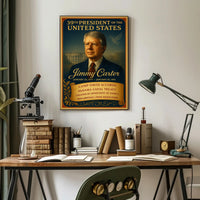 Jimmy Carter 39th President Poster PosterGoat