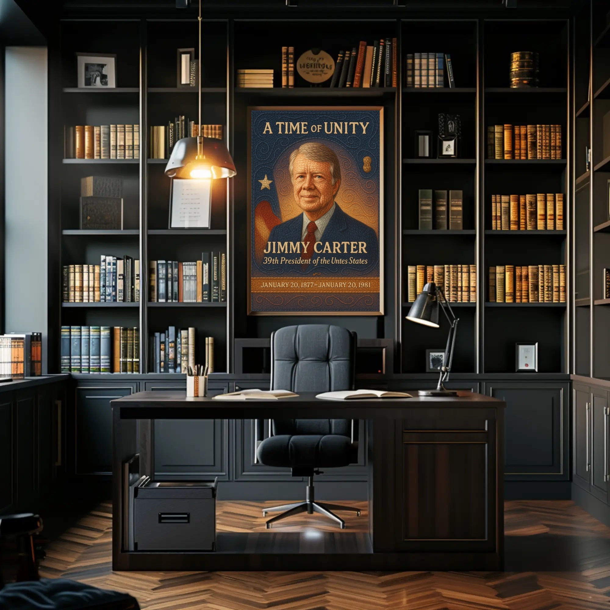 Jimmy Carter 39th President Poster PosterGoat