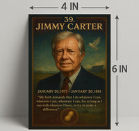 Jimmy Carter 39th President Poster PosterGoat