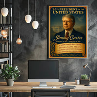 Jimmy Carter 39th President Poster PosterGoat
