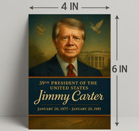 Jimmy Carter 39th President Poster PosterGoat