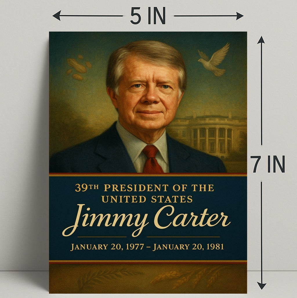Jimmy Carter 39th President Poster PosterGoat
