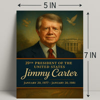 Jimmy Carter 39th President Poster PosterGoat