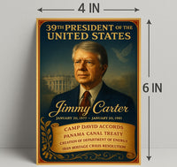 Jimmy Carter 39th President Poster PosterGoat
