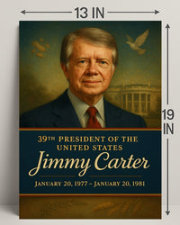Jimmy Carter 39th President Poster PosterGoat