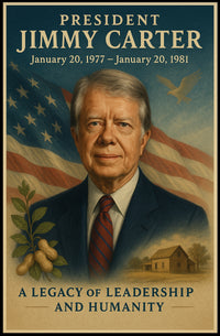 Jimmy Carter A Legacy of Leadership Poster PosterGoat