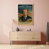 Jimmy Carter A Legacy of Leadership Poster PosterGoat