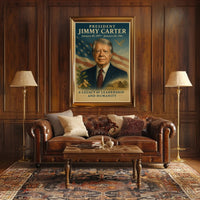 Jimmy Carter A Legacy of Leadership Poster PosterGoat