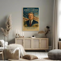 Jimmy Carter A Legacy of Leadership Poster PosterGoat