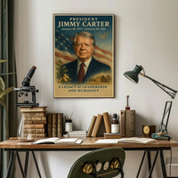Jimmy Carter A Legacy of Leadership Poster PosterGoat