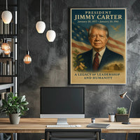 Jimmy Carter A Legacy of Leadership Poster PosterGoat
