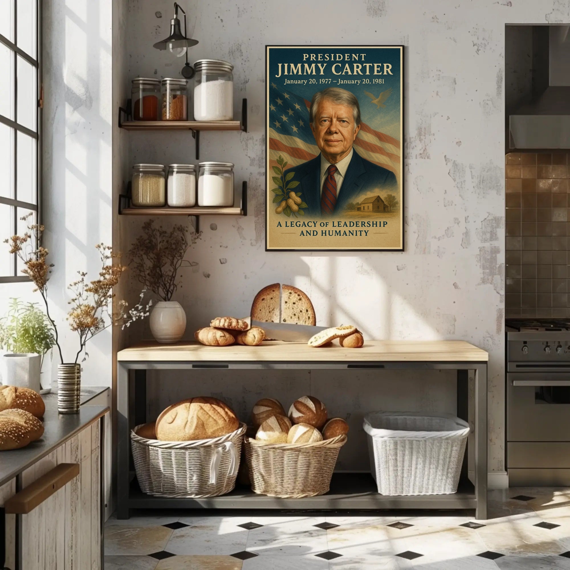 Jimmy Carter A Legacy of Leadership Poster PosterGoat