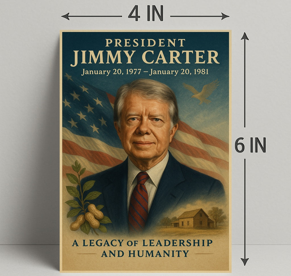 Jimmy Carter A Legacy of Leadership Poster PosterGoat