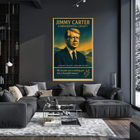 Jimmy Carter A Presidential Legacy Poster PosterGoat