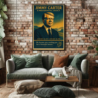 Jimmy Carter A Presidential Legacy Poster PosterGoat