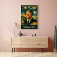 Jimmy Carter Diplomacy Poster Art PosterGoat