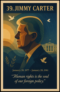 Jimmy Carter Legacy Decor Series PosterGoat