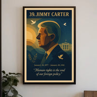 Jimmy Carter Legacy Decor Series PosterGoat
