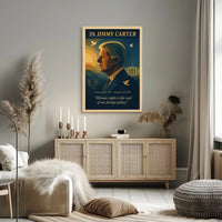 Jimmy Carter Legacy Decor Series PosterGoat