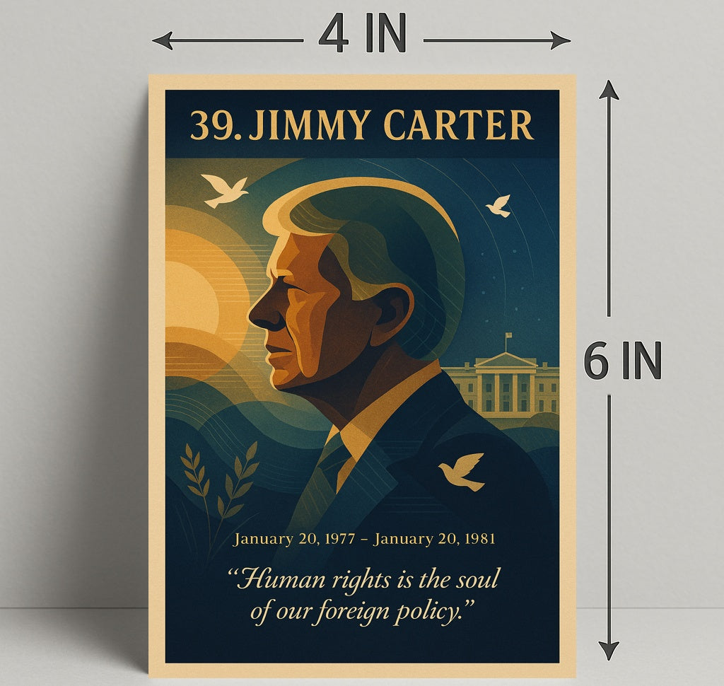 Jimmy Carter Legacy Decor Series PosterGoat