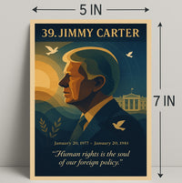 Jimmy Carter Legacy Decor Series PosterGoat