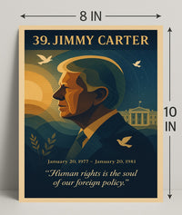 Jimmy Carter Legacy Decor Series PosterGoat