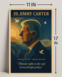 Jimmy Carter Legacy Decor Series PosterGoat