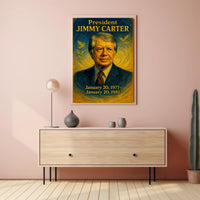 Jimmy Carter Legacy Wall Print PosterGoat