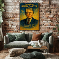 Jimmy Carter Legacy Wall Print PosterGoat