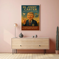 Jimmy Carter Portrait Collection Fine Art Print PosterGoat